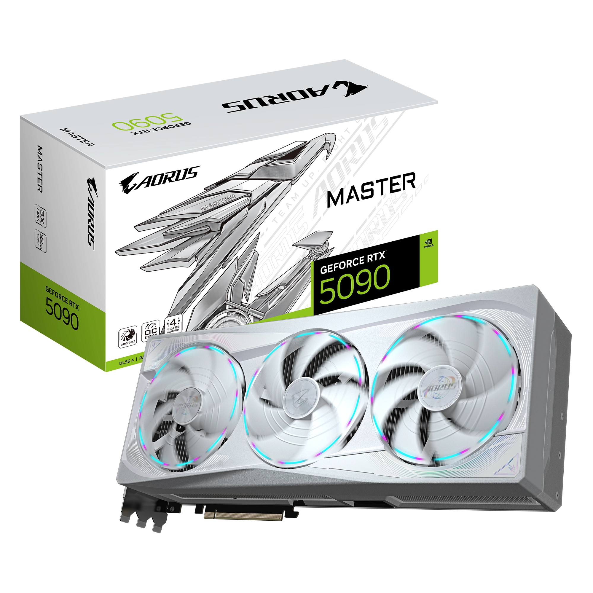 Karta graficzna Gigabyte GeForce RTX 5090 MASTER ICE 32GB GDDR7 512bit DLSS 4