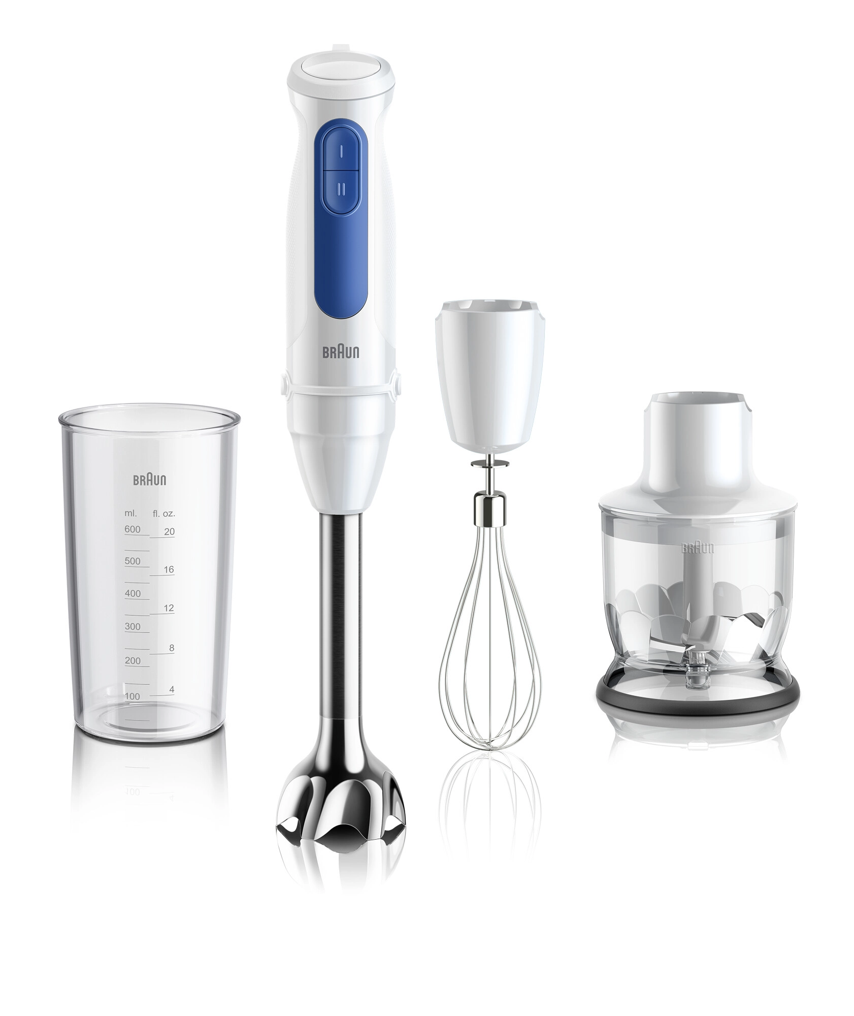Braun MultiQuick 3 MQ30.202M 900W Rozdrabniacz Końcówka do ubijania