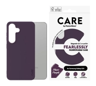 PanzerGlass CARE by Fashion QI do Galaxy S25 Fioletowy