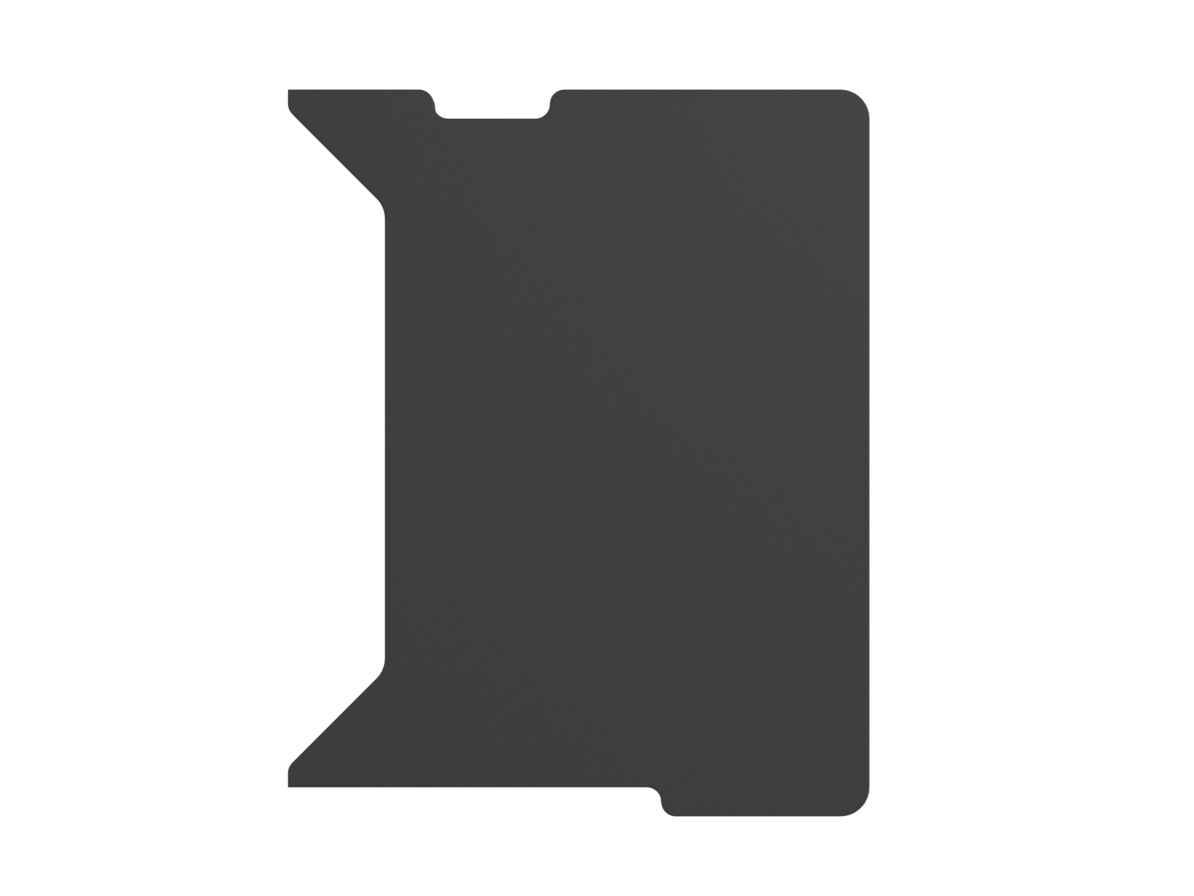 Blat Genesis Holm Modular Boczny Prawy 60cm Czarny