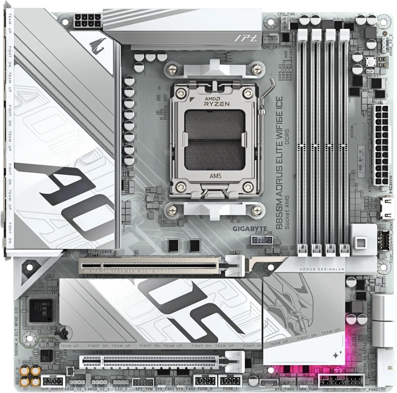 Płyta główna Gigabyte B850M AORUS ELITE WIFI6E ICE