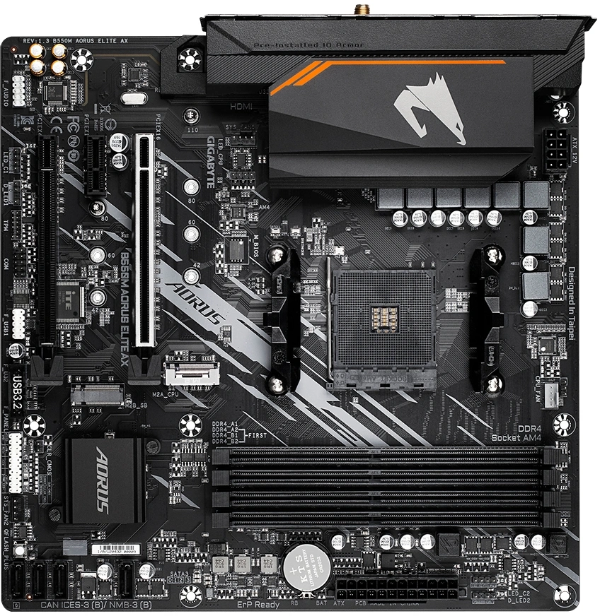 Płyta główna Gigabyte B550M AORUS ELITE AX