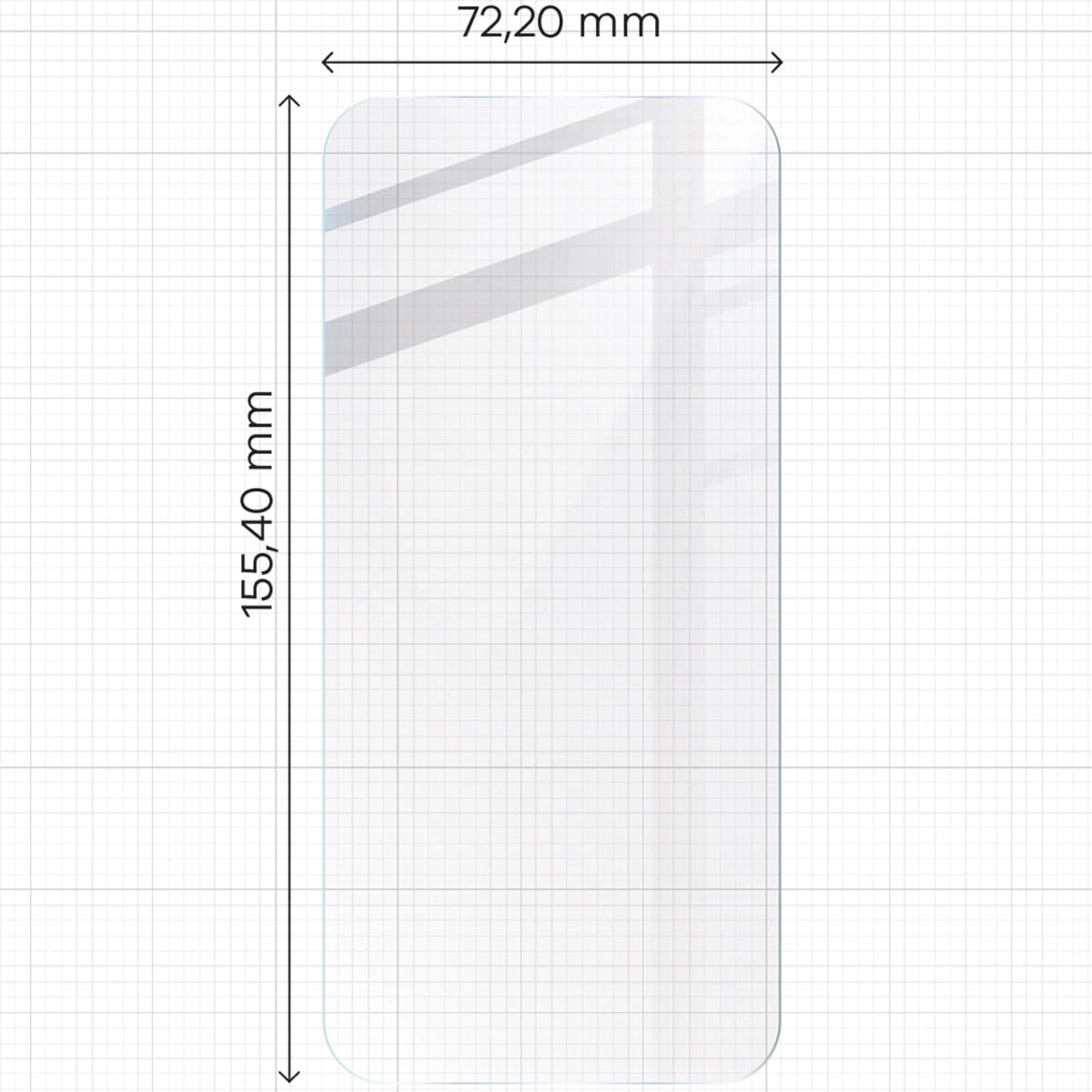 Zestaw ochronny Bizon 3x szkło hartowane + szybka na aparat Clear 2 Pack do Apple iPhone 16 Plus