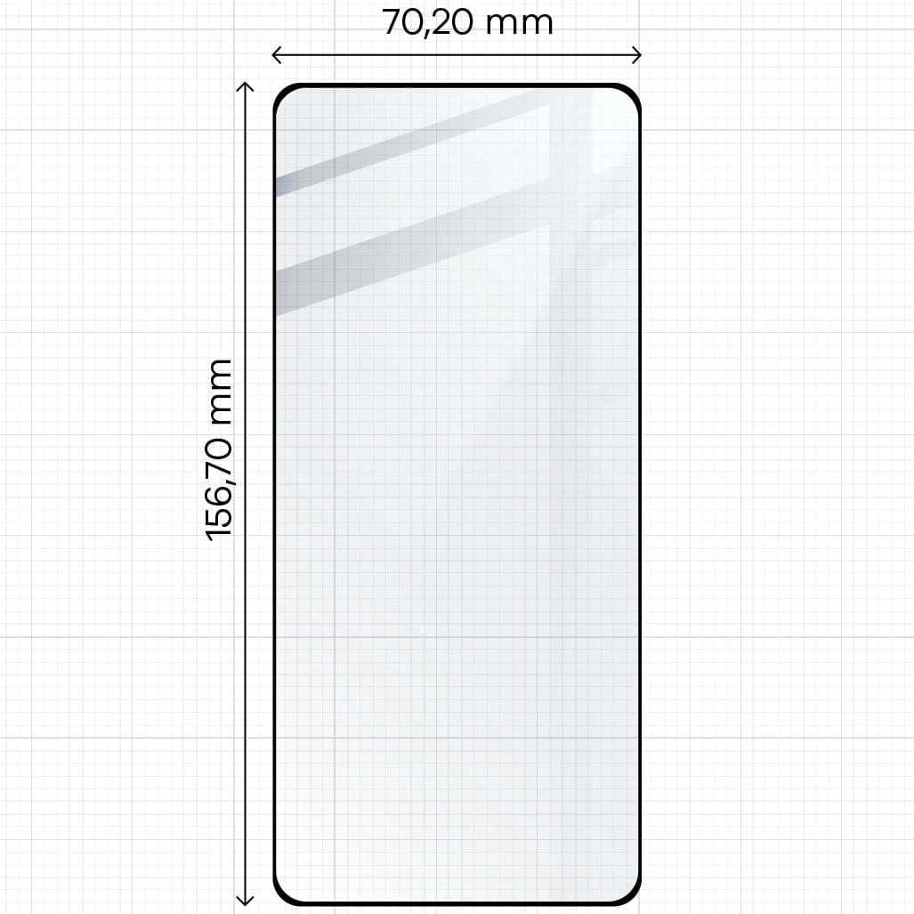 Szkło hartowane Bizon pełne Edge 2 do Xiaomi Poco X6/Poco M6 Pro 4G/Redmi Note 13 5G/Redmi Note 13 Pro 4G/5G