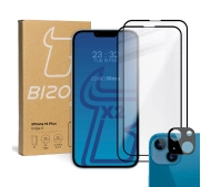 Bizon 2x szkło + szybka na aparat do iPhone 14 Plus