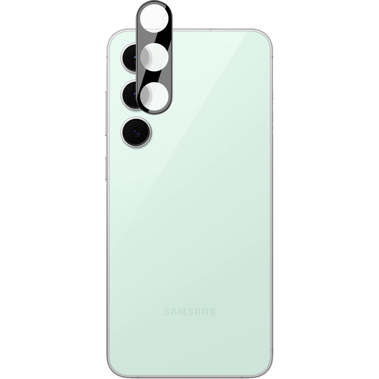 Zestaw ochronny Bizon 3x szkło hartowane + szybka na aparat Clear 2 Pack do Galaxy S24 FE