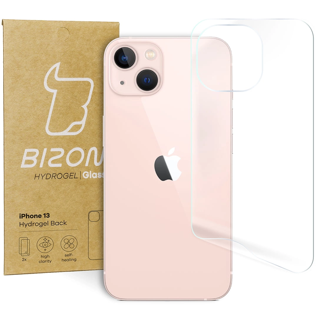 Folia hydrożelowa Bizon na tył Hydrogel do iPhone 13 2 sztuki