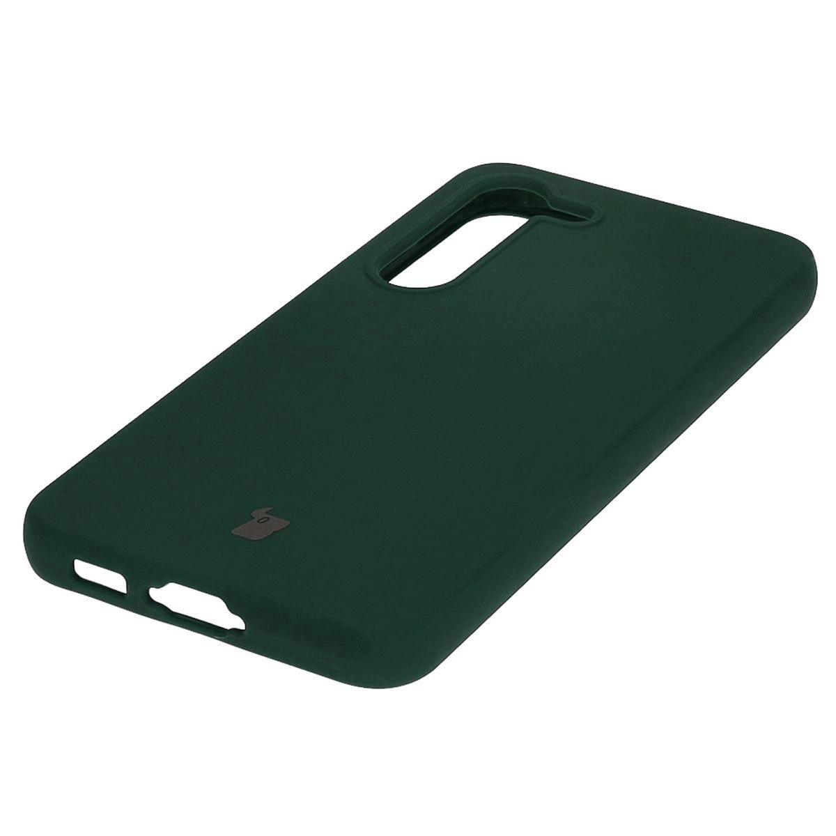 Etui Bizon Silikonowe Soft do Galaxy S23 Ciemnozielony