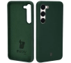 Etui Bizon Silikonowe Soft do Galaxy S23 Ciemnozielony