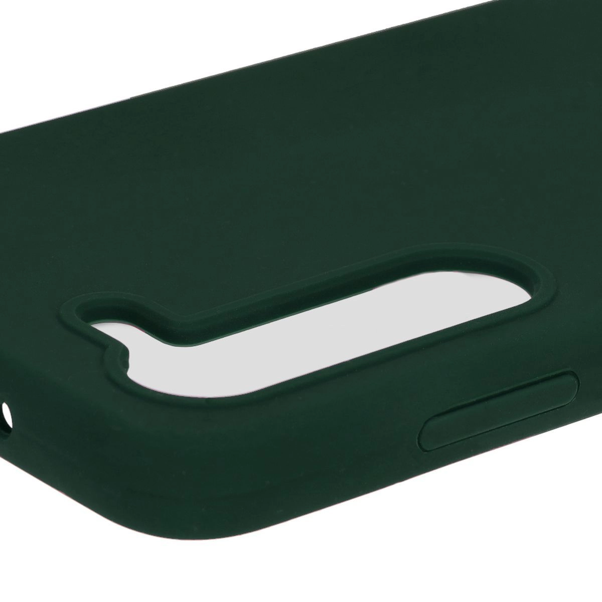 Etui Bizon Silikonowe Soft do Galaxy S23 Ciemnozielony