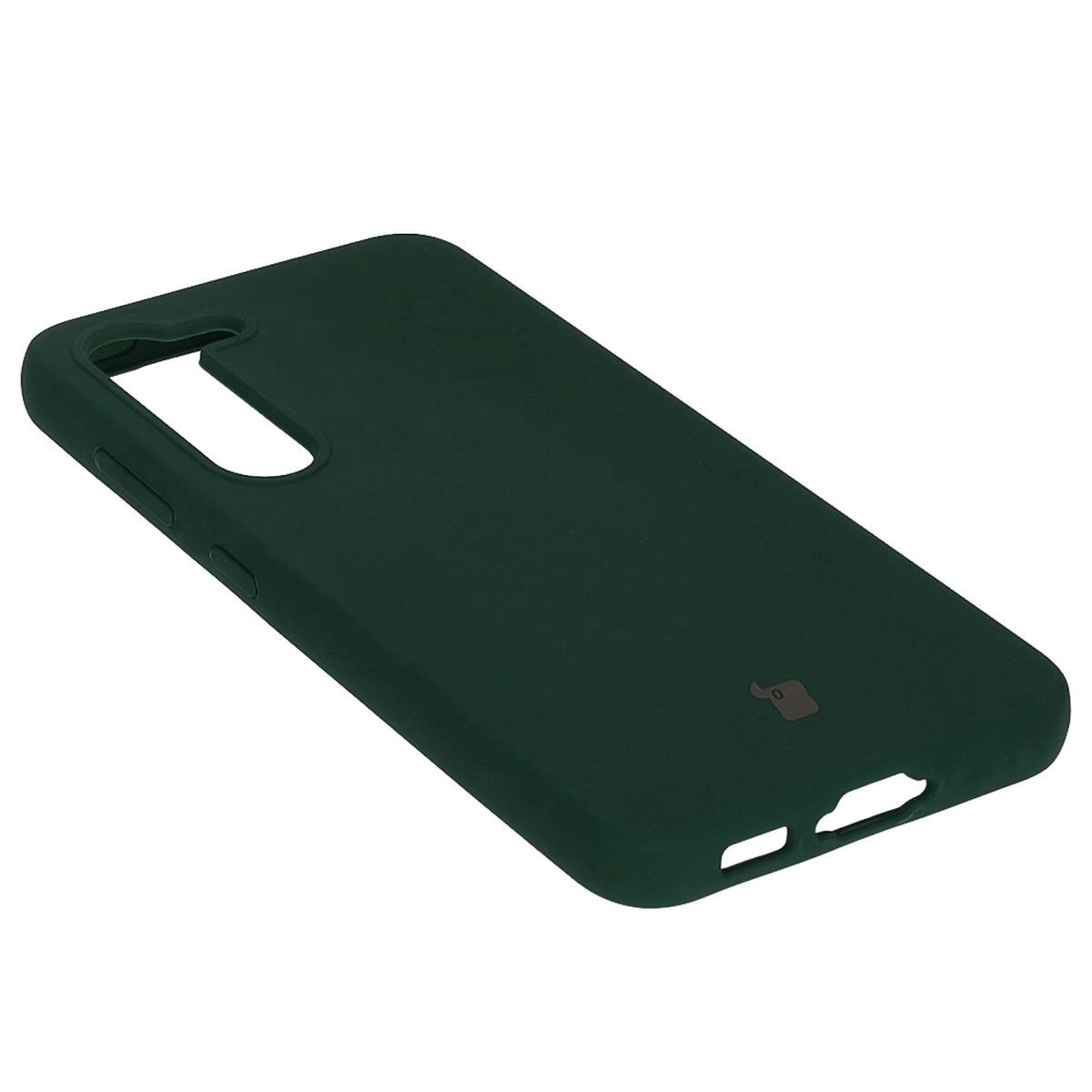 Etui Bizon Silikonowe Soft do Galaxy S23 Ciemnozielony