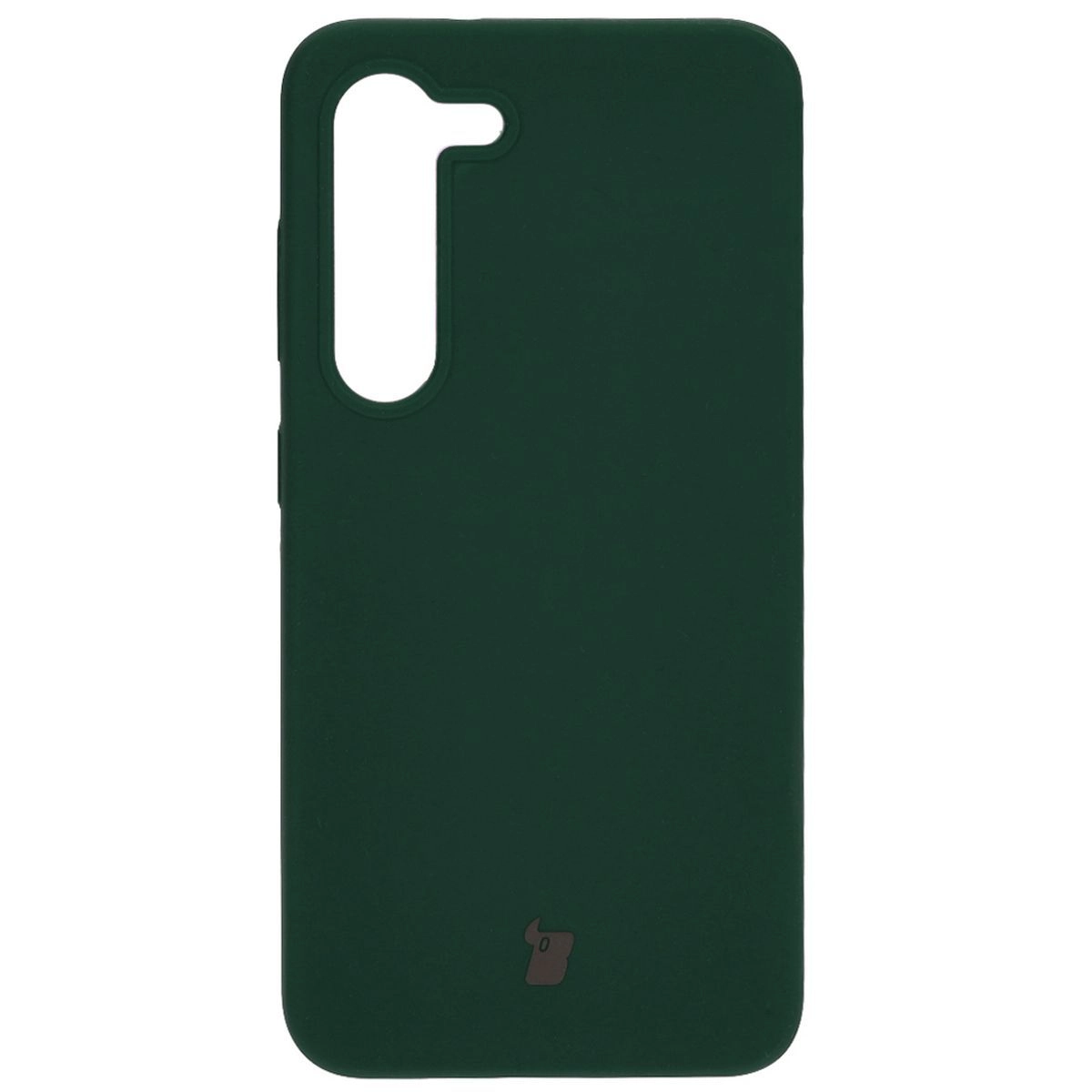 Etui Bizon Silikonowe Soft do Galaxy S23 Ciemnozielony