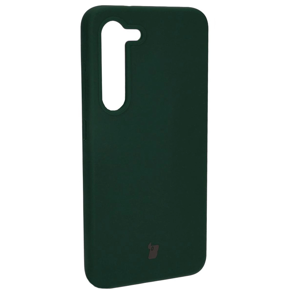 Etui Bizon Silikonowe Soft do Galaxy S23 Ciemnozielony