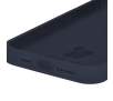 Etui Bizon Silikonowe Soft do iPhone 15 Pro Max Ciemno-niebieski