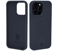 Bizon Silikonowe Soft do iPhone 15 Pro Max Ciemno-niebieski