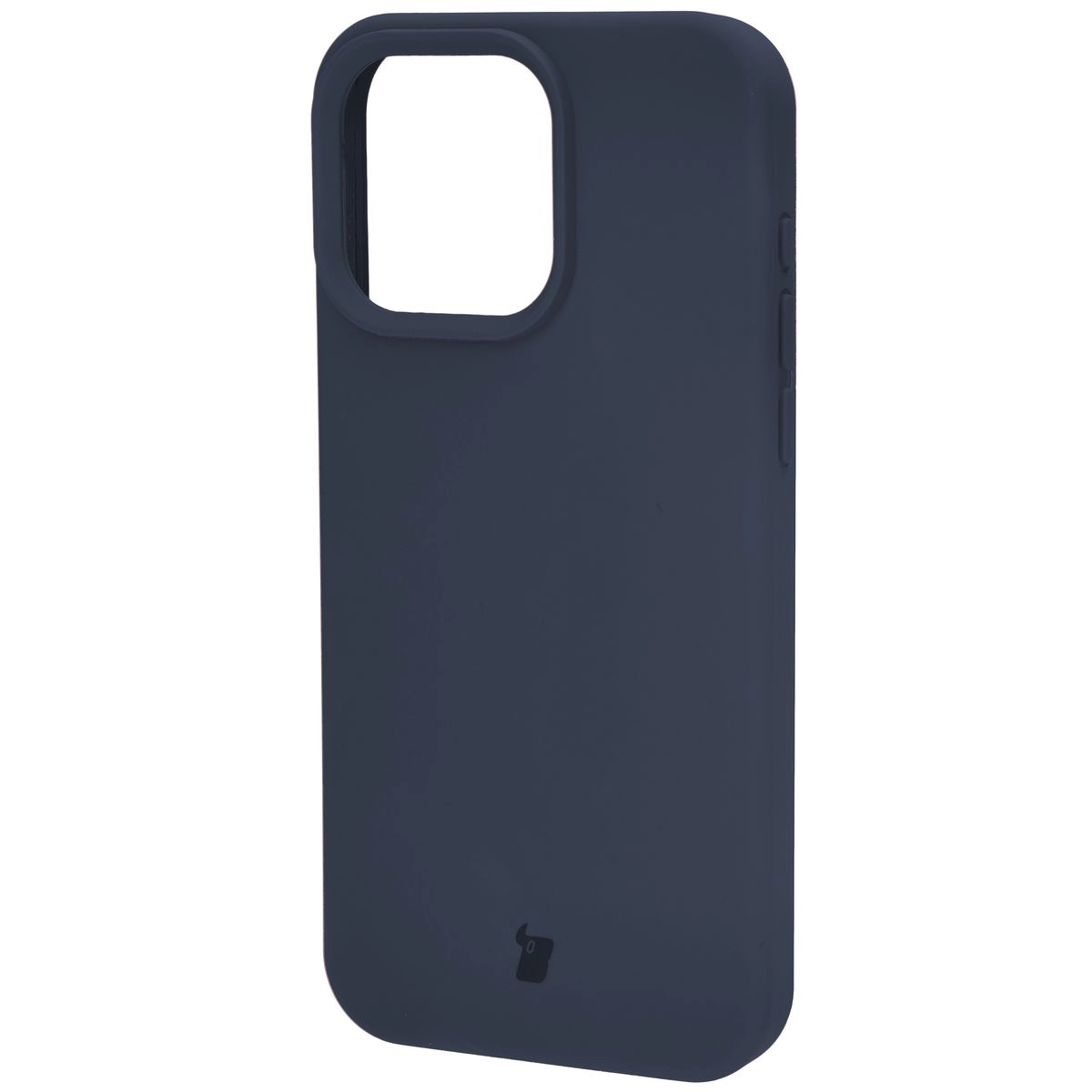 Etui Bizon Silikonowe Soft do iPhone 15 Pro Max Ciemno-niebieski