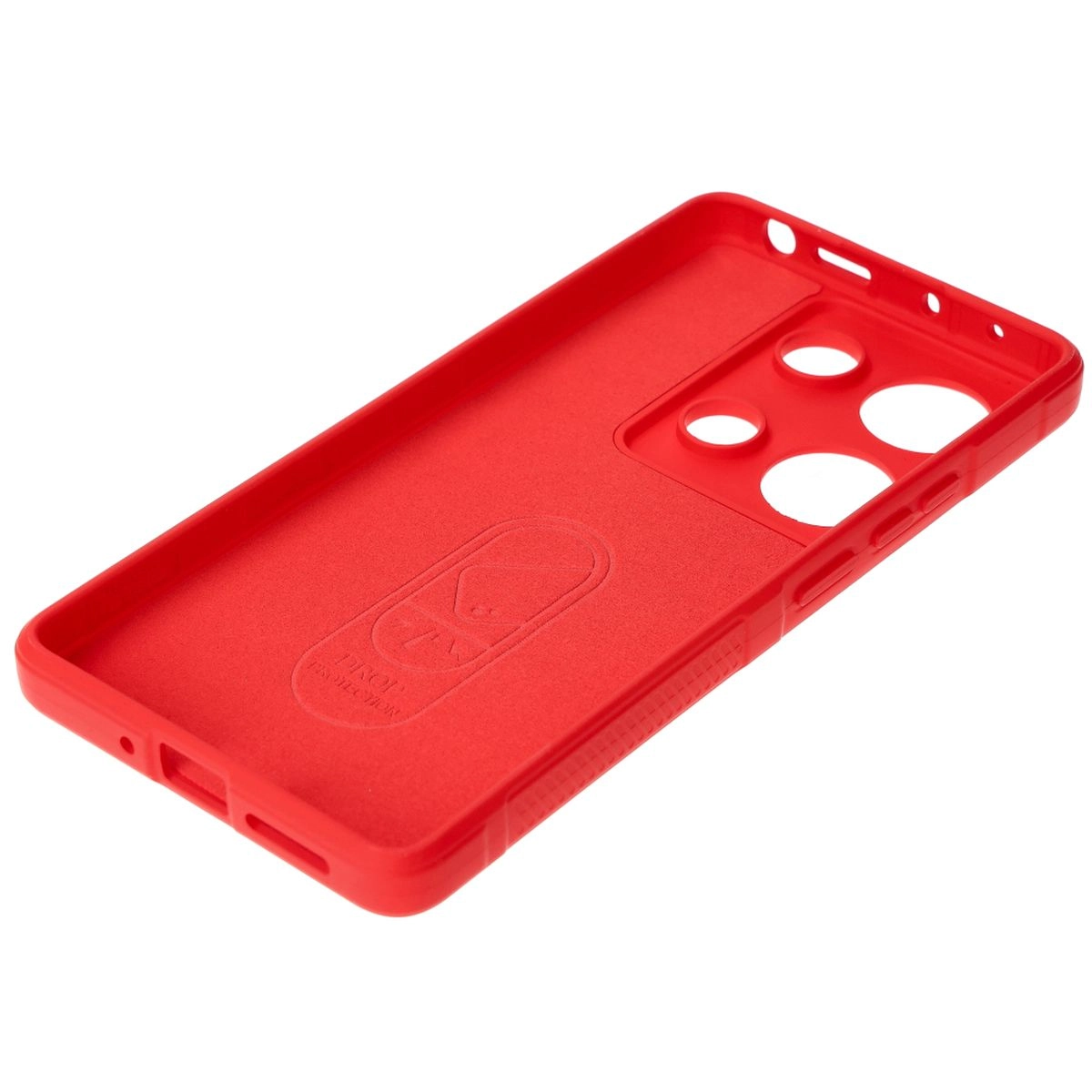 Etui Bizon Tur do Xiaomi Redmi Note 13 Pro 4G/Poco M6 Pro 4G Red