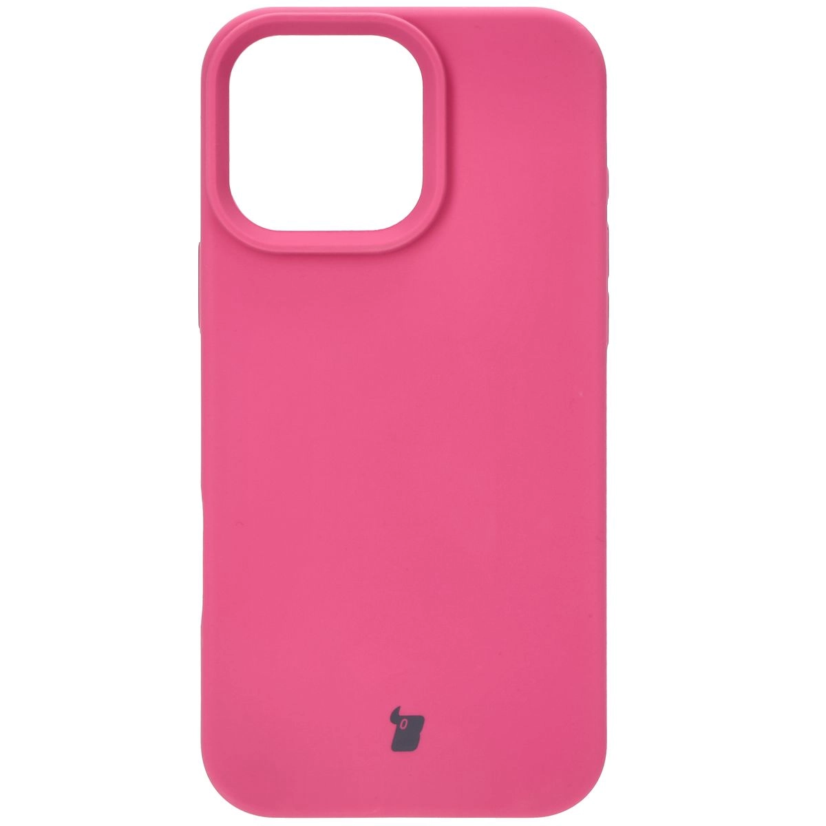 Etui Bizon Silikonowe Soft do iPhone 16 Pro Max Fuksja