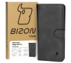 Etui Bizon z klapką Pocket do Motorola Edge 50 Pro Czarny