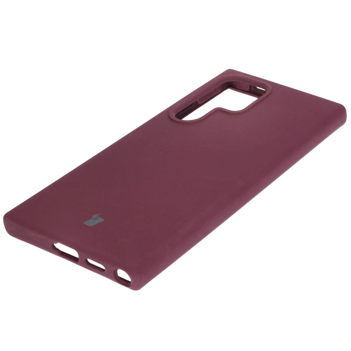 Etui Bizon Silikonowe Soft do Galaxy S24 Ultra Ciemno-fioletowy