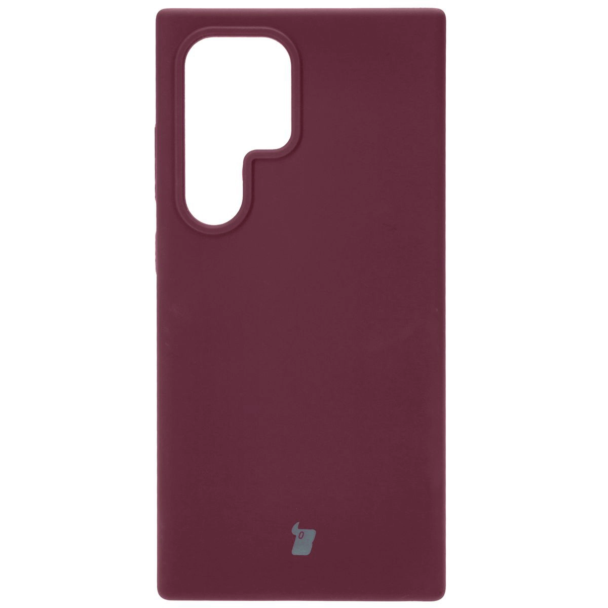 Etui Bizon Silikonowe Soft do Galaxy S24 Ultra Ciemno-fioletowy