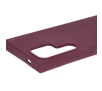 Etui Bizon Silikonowe Soft do Galaxy S24 Ultra Ciemno-fioletowy