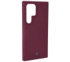 Etui Bizon Silikonowe Soft do Galaxy S24 Ultra Ciemno-fioletowy