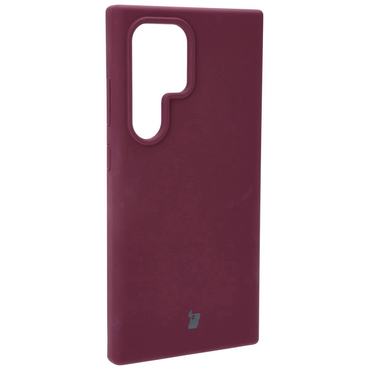Etui Bizon Silikonowe Soft do Galaxy S24 Ultra Ciemno-fioletowy