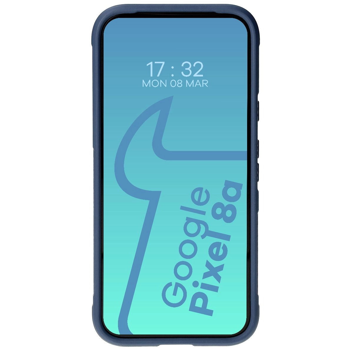 Etui Bizon Tur do Google Pixel 8a Dark Blue