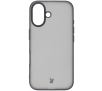 Etui Bizon Angelo do iPhone 16 Przydymione z czarną ramką