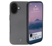 Etui Bizon Angelo do iPhone 16 Przydymione z czarną ramką