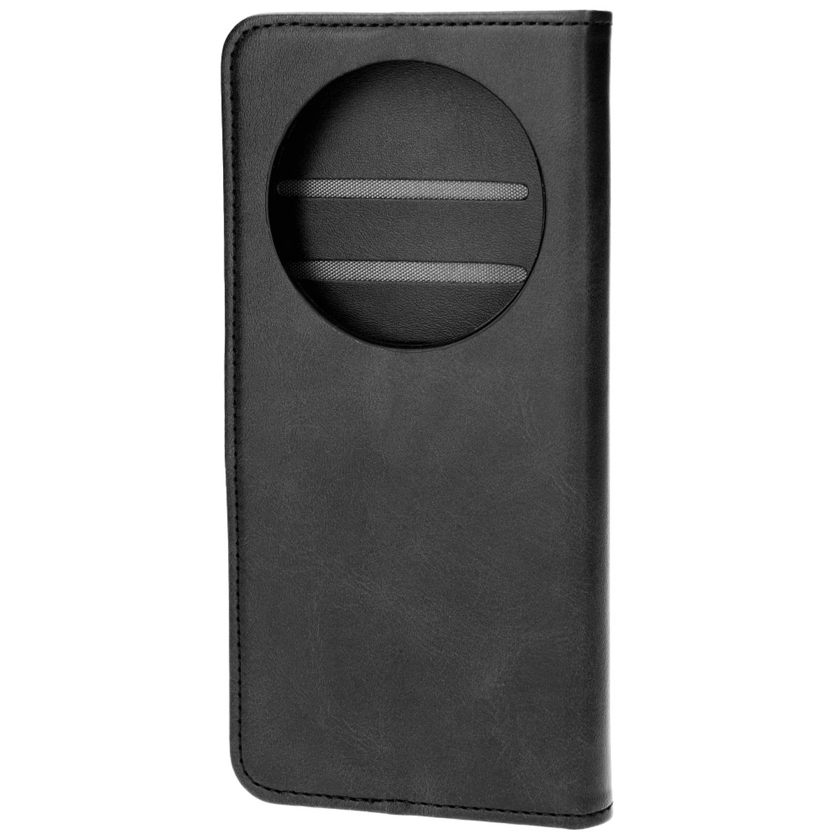 Etui Bizon z klapką Pocket do Realme 12 Pro/12 Pro+ Czarny