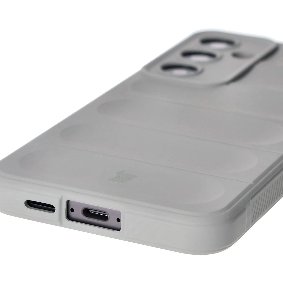 Etui Bizon Tur do Samsung Galaxy S24 FE Light Grey