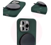 Etui Bizon Silikonowe Soft do iPhone 15 Pro Ciemnozielony