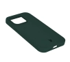 Etui Bizon Silikonowe Soft do iPhone 15 Pro Ciemnozielony