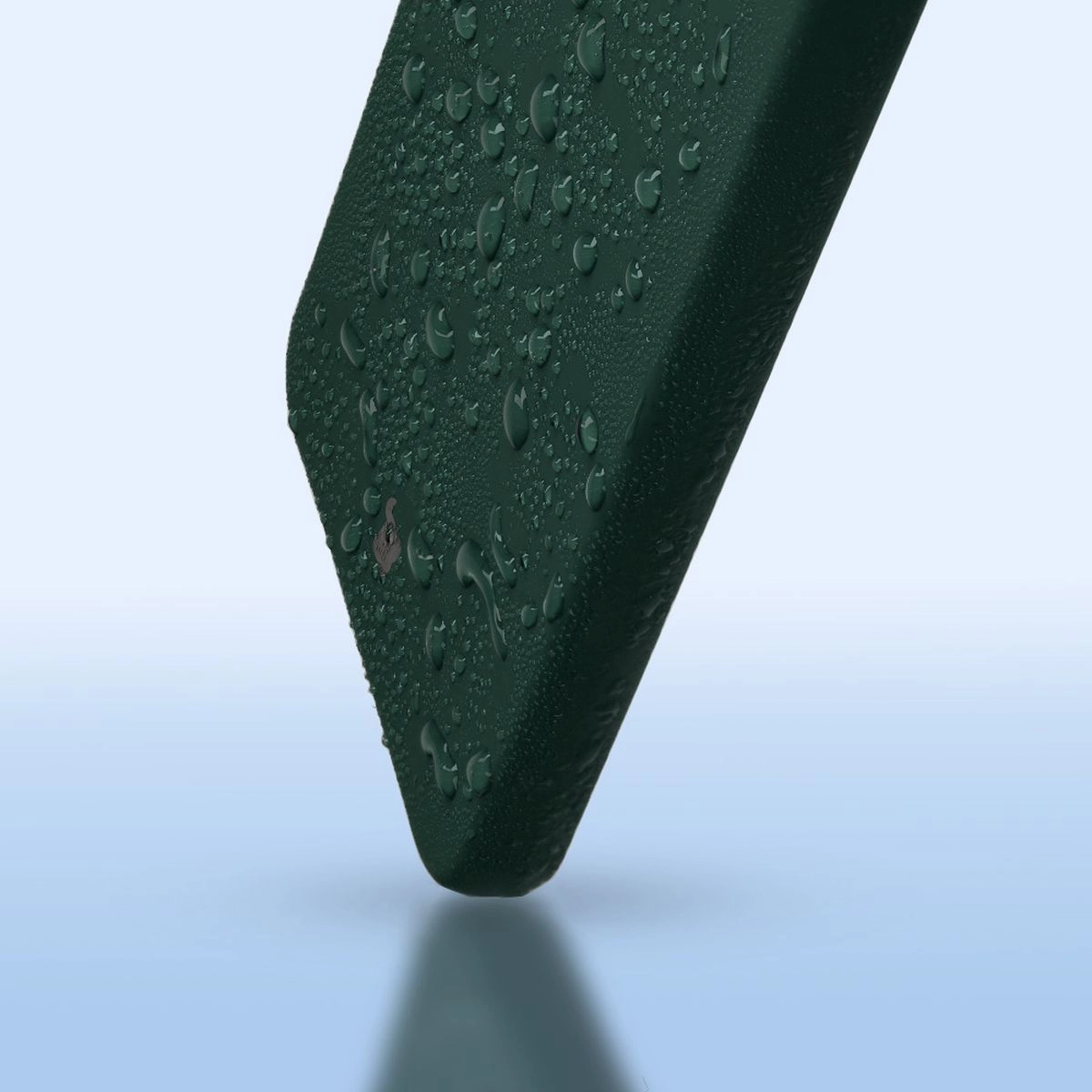 Etui Bizon Silikonowe Soft do iPhone 15 Pro Ciemnozielony