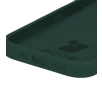 Etui Bizon Silikonowe Soft do iPhone 15 Pro Ciemnozielony