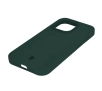 Etui Bizon Silikonowe Soft do iPhone 15 Pro Ciemnozielony