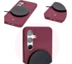 Etui Bizon Silikonowe Soft do Galaxy S24 Ciemno-fioletowy