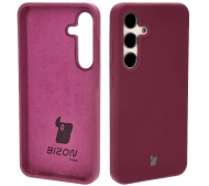 Bizon Silikonowe Soft do Galaxy S24 Ciemno-fioletowy