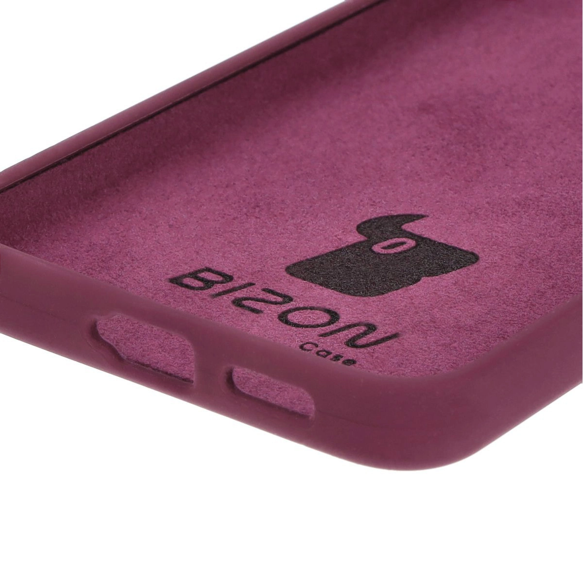 Etui Bizon Silikonowe Soft do Galaxy S24 Ciemno-fioletowy