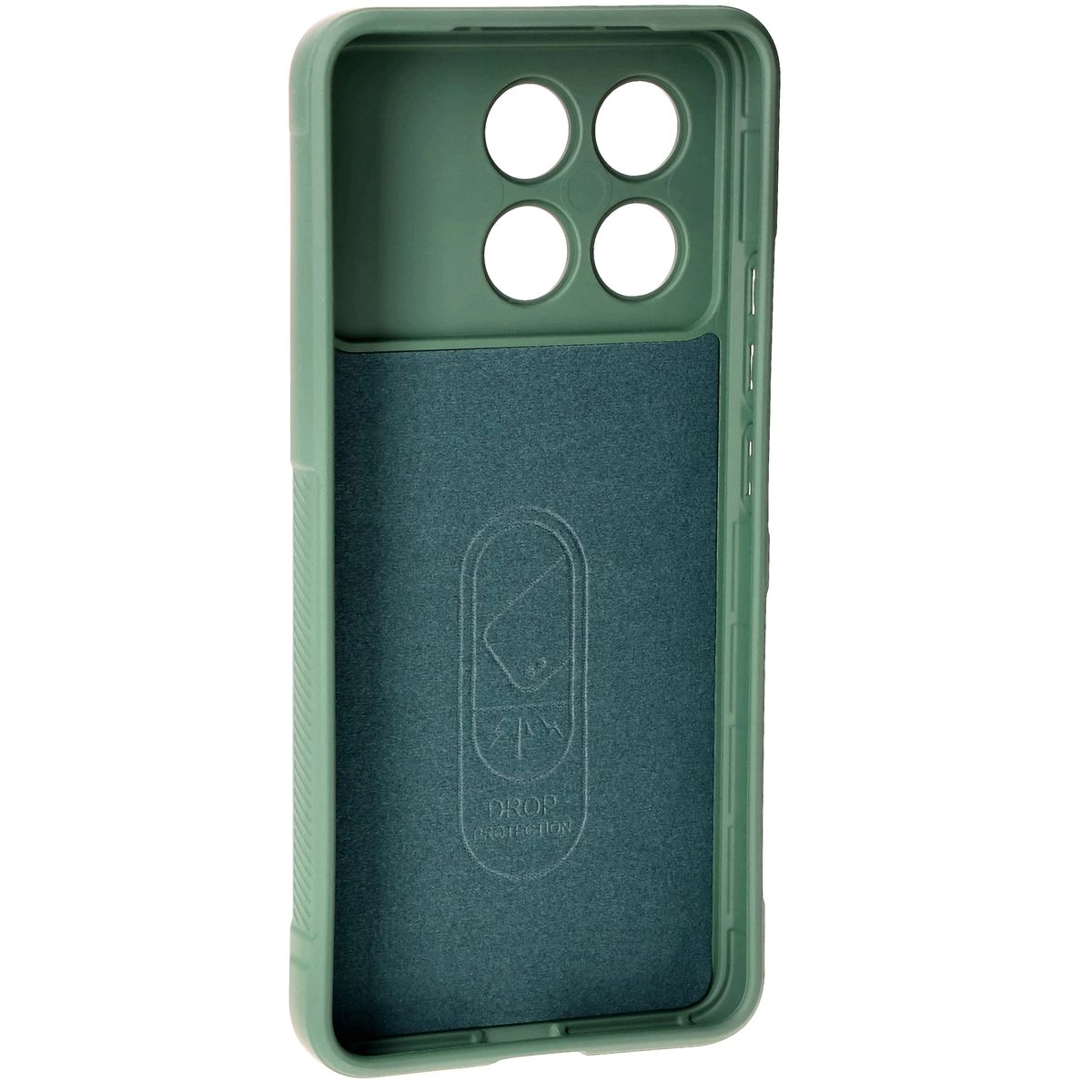 Etui Bizon Tur do Xiaomi Poco F6 Pro Dark Green