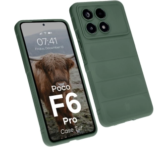 Etui Bizon Tur do Xiaomi Poco F6 Pro Dark Green