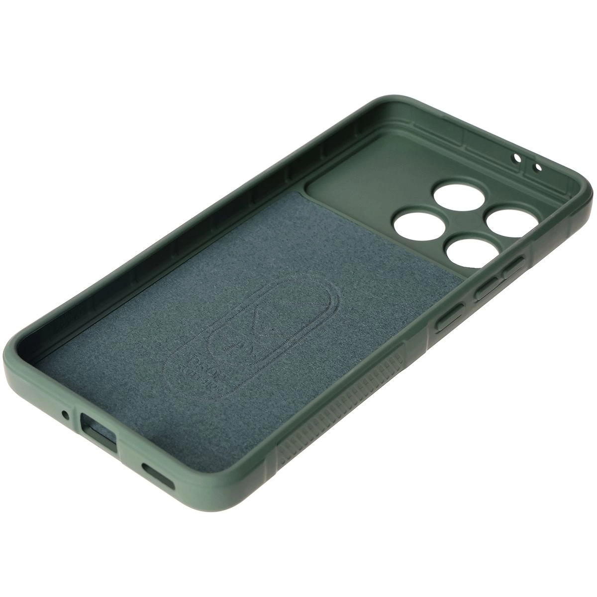 Etui Bizon Tur do Xiaomi Poco F6 Pro Dark Green