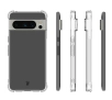 Etui Bizon Elastyczne Salpa do Google Pixel 8 Pro Przezroczysty