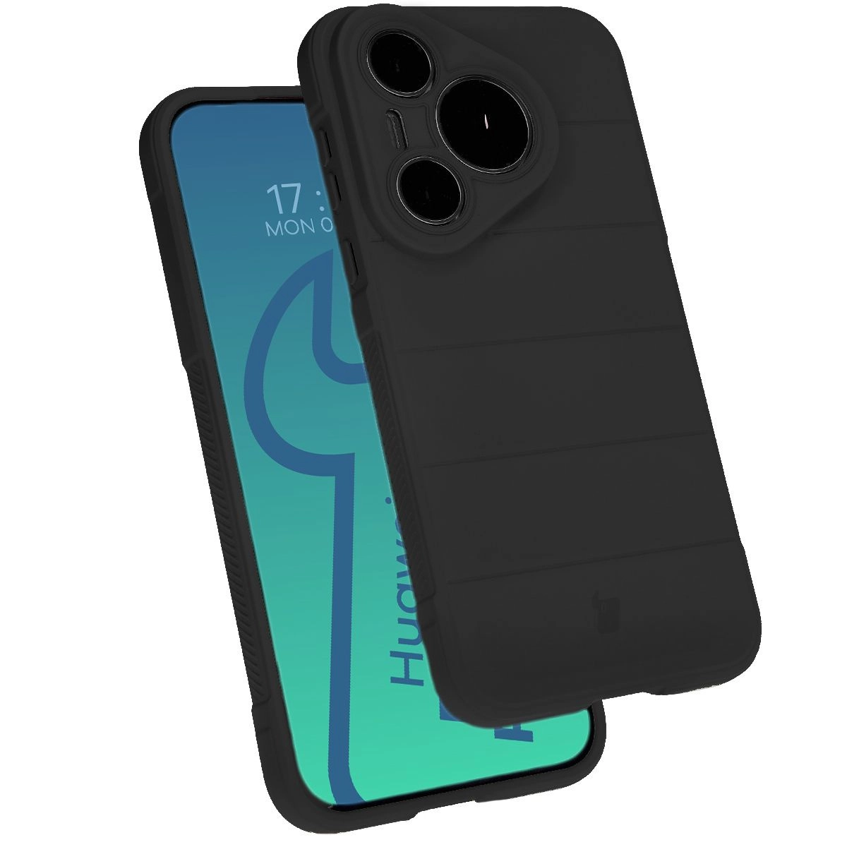 Etui Bizon Tur do Huawei Pura 70 Pro/Pro+ Black