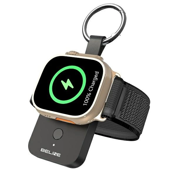 Powerbank Beline BELI02590 do zegarka Apple Watch 1000mAh 3W Czarny