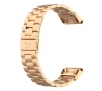 Bransoleta Bizon ze stali nierdzewnej Aura QuickFit 26mm Różowo-złoty
