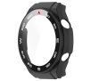 Nakładka na tarczę Bizon ze szkłem do Huawei Watch Ultimate Czarny