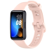 Bizon Strap Watch Silicone do Huawei Band 9 / Band 8 Różowy